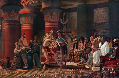 Pastime in Ancient Egypt by Lawrence Alma Tadema